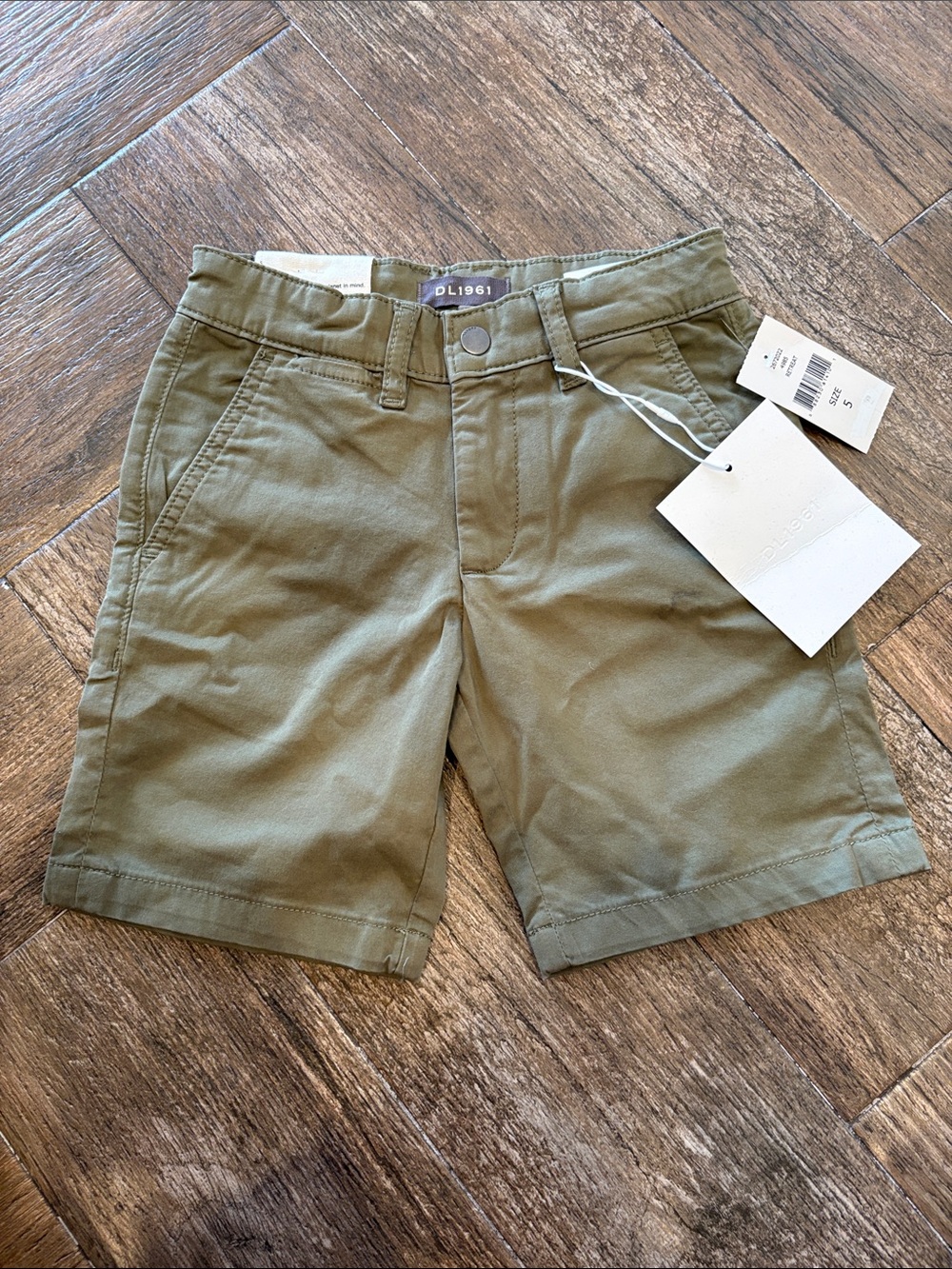 NWT DL1961 Olive Green Kids' Shorts